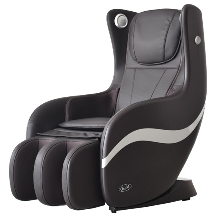 BuyDirectSign Faux Leather Power Reclining Heated Massage Chair Wayfair
